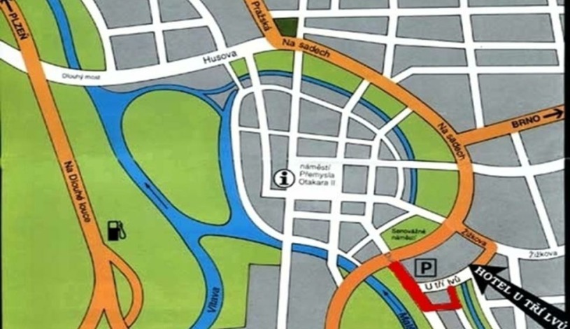 Hotel U TŘÍ LVŮ České Budějovice